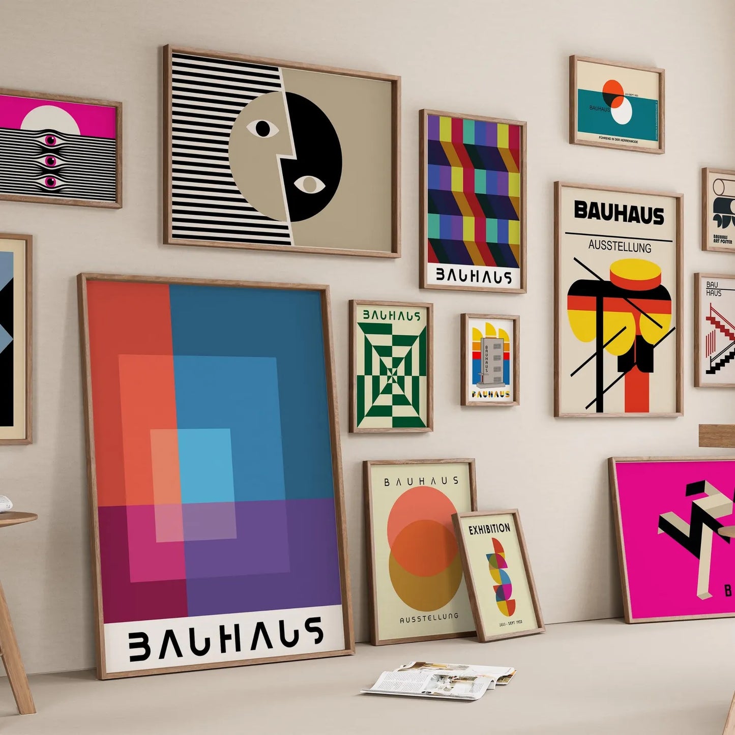4250+ Bauhaus Poster Bundle – Mid Century Modern Printable Wall Art