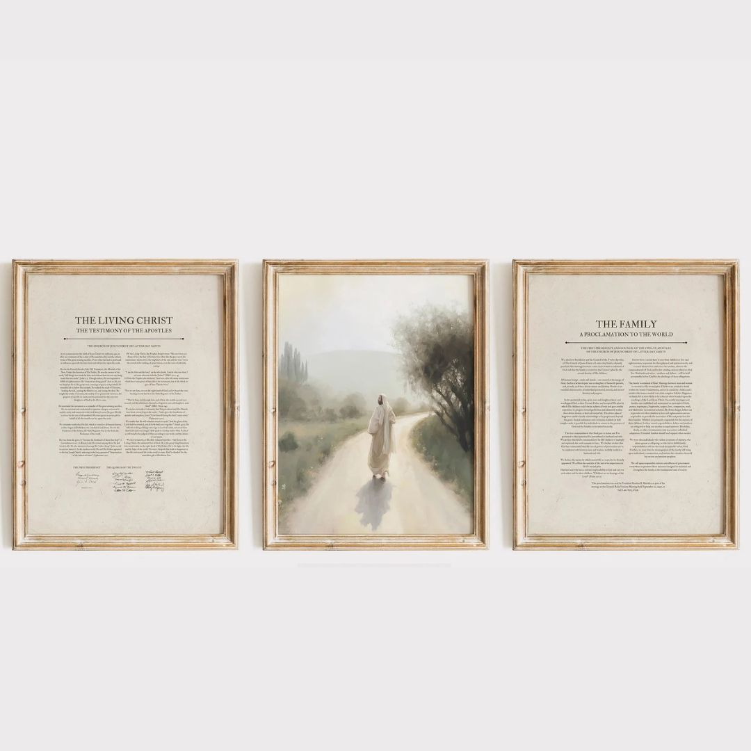 Latter-Day Saint Printable Set – The Living Christ, Proclamation, Gallery of 3