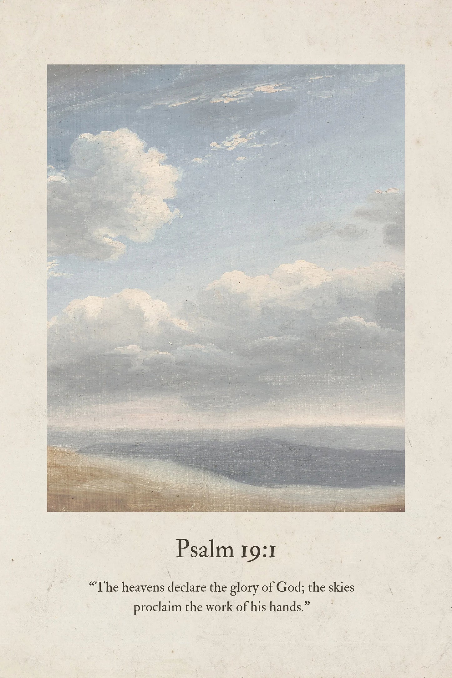 Bible Verse Printable – Inspirational Psalm Scripture Wall Art