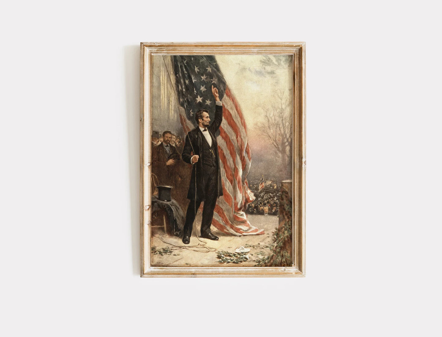 Vintage USA Wall Art – Homeschool Gallery of 9 Printable Signs