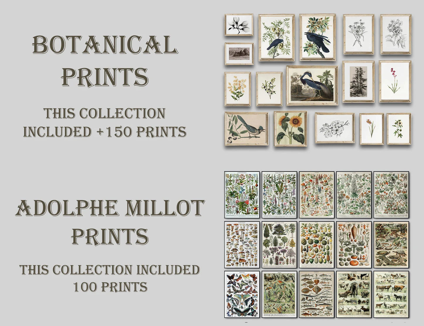 Vintage Country Landscape Print Bundle – 3000 Antique Farmhouse & Nature Downloads