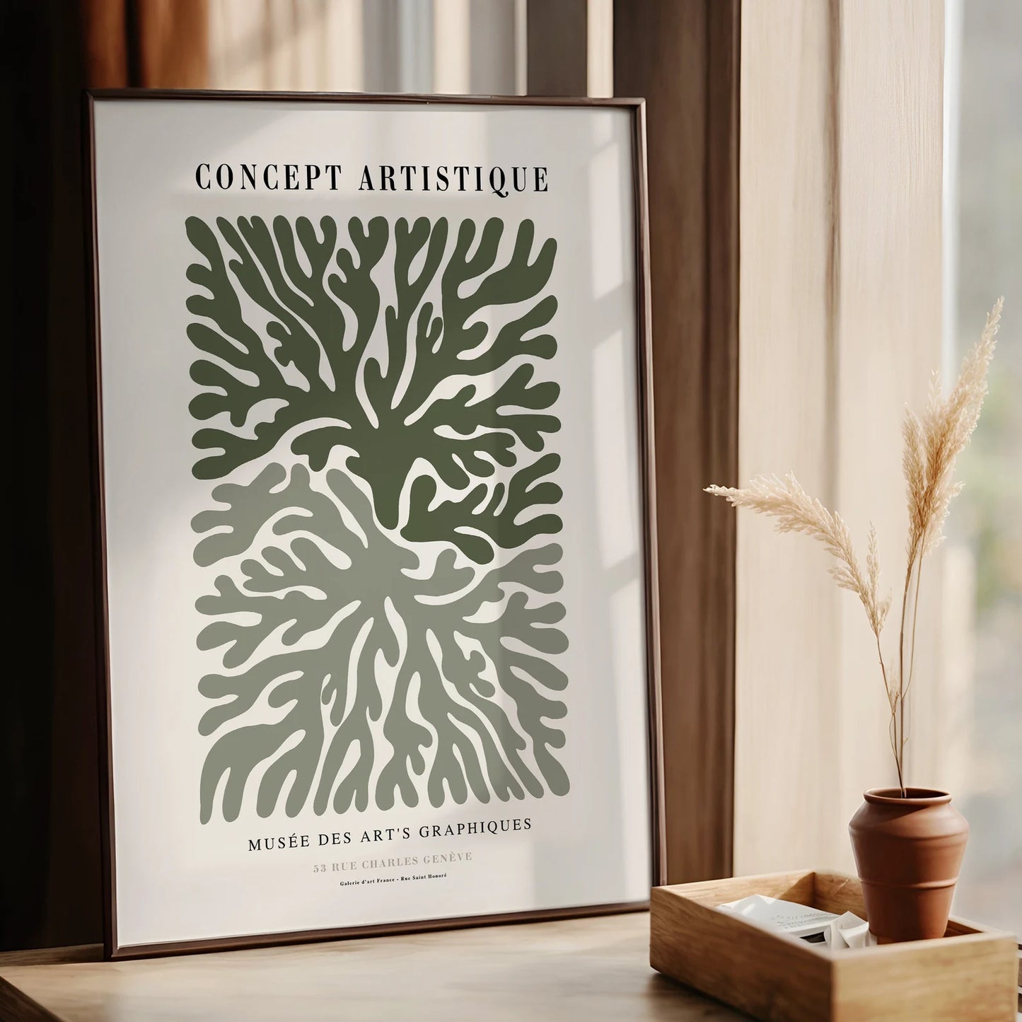 Sage Green Botanical Print Set of 2 – Digital Wall Art Download